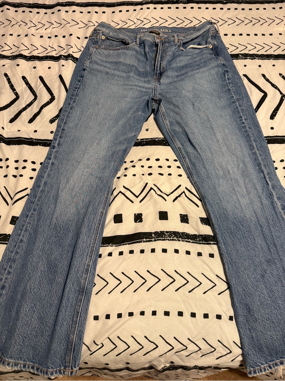 American Eagle Outfitters Medium Blue Flare Jeans